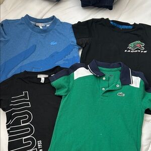 Bundle Lacoste kids shirts